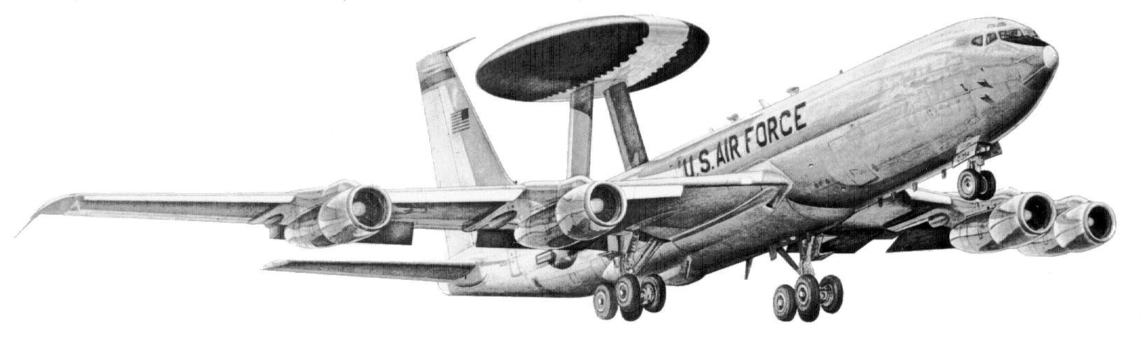 Sketch of AWACS